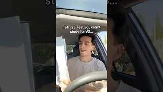 Failing a Test you DIDN&rsquo;T Study VS DID Study
