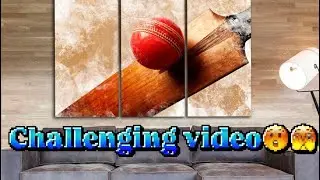 Challenging video 😲🫣👀.                #challenge #challenging #Cricket #match #viral #vlog #video