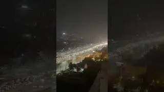 Heavy traffic on Delhi Meerut Expressway #shortvideo #viral #traffic #shorts #youtubeshorts #news