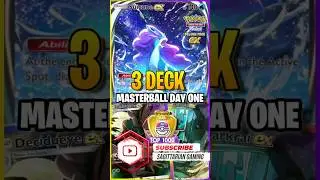 🔥 Pok&eacute;mon TCG Pocket | TOP 3 META DECKS for TOP 1000 MASTERBALL DAY ONE! 🏆💥