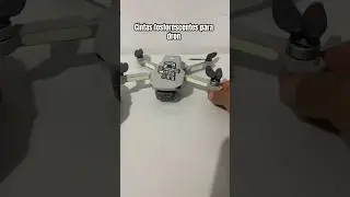 Cintas fosforescentes para dron dji mini 4k #dronevideo