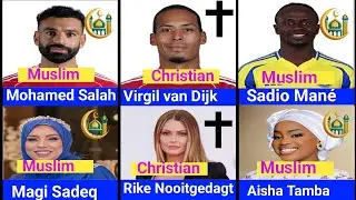 Religion Comparison Famous Football Players And Their Wives & Girlfriends 