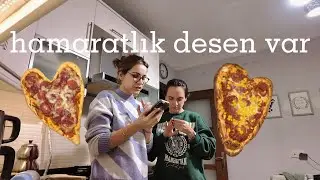 hislerimizi kullanarak KALPLİ PİZZA YAPIYORUZ