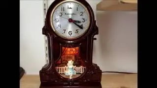 Mastercrafters Swinging Girl Clock