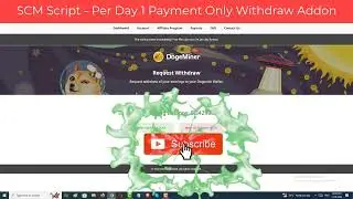 How to Buy Mining Template Cheapest Price | SCM Script Per Day 1 Payment Only Withdraw Addon