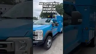 Custom Built Versalift VST-47-MHI Bucket Truck Built By Cues, Inc. #shorts
