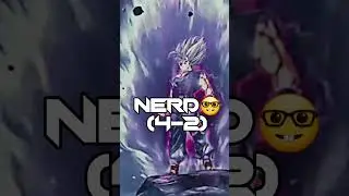 Beast Gohan vs ssj rage trunks #edit #anime #gohan