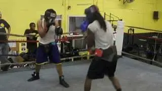 KILLA KYLE | SPARRING SESSION PART 1 | GOLD RUSH GYM