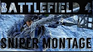 Battlefield 4 Best Sniper Kills Montage!