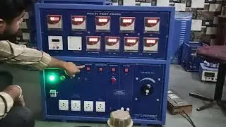 multi test panel fitted proformance test and safety test for electrical appliances product test