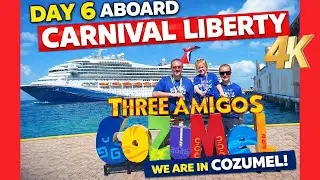 Приключения на Косумеле! День 6 на борту Carnival Liberty &ndash; семейное развлечение!