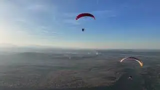 Zbor cu paramotor la #cursdezbor peste munții Făgăraș  porumbacu #fly #ppg ##paragliding #itvwings 