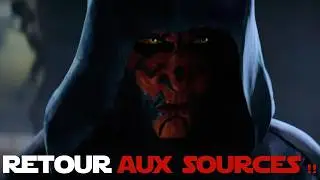STAR WARS FAIT (ENFIN) du GEORGE LUCAS avec MAUL SHADOW LORD