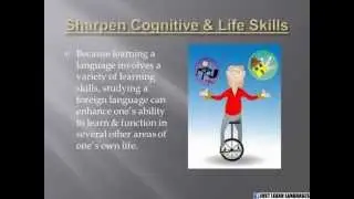Learning Languages - Sharpen Cognitive & Life Skills - Just Learn Languages