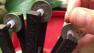 War Nickel Ping Test - WW2 Jefferson Nickels