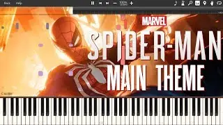 Marvel's Spider Man (PS4) - Main Theme Piano Cover