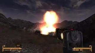 How to make any gun in Fallout New Vegas shoot mini nukes (glitch)
