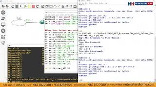 Automate Network Configuration: Custom Scripts & Multi-Device Routing Protocol Setup #networkershome