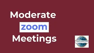 Become a professional moderator with Zoom