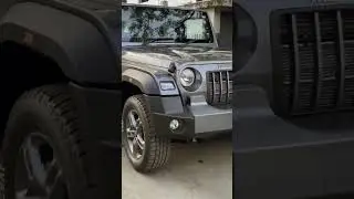 galaxy grey colour Mahindra Thar