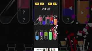 Soda Sort Puzzle Level 5650 Game Walkthrough