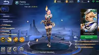 The New Skin Fanny Starlight Member Desember