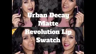 Urban Decay Matte Revolution Lip Swatch