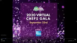 Table to Table Virtual Chefs Gala