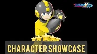 ROCKMAN X DIVE |  MEGAMAN (THUNDER BEAM VER.) 5* CHARACTER SHOWCASE