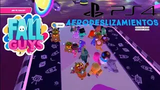 Fall Guys | Aerodeslizamientos Victory Gameplay | PS4 Slim | 60 FPS 720p