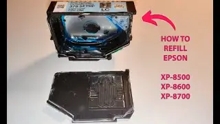 Как заправить картриджи Epson XP-8500/8600/8700