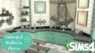 Lovely BAKER'S Home | Sims 4 Speed Build