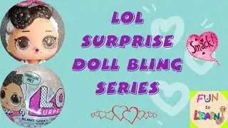 LOL surprise series/LOL Bling blind silver surprise ball || fun to learn #lol #lolsurprise #loldoll