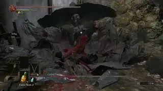 Dark Souls III - Crystal Sage Boss Fight (2-player Seamless co-op)