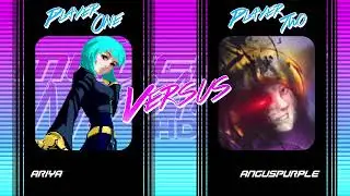 Ariya vs Angus Purple [KOF MUGEN Random AI Battles #35]