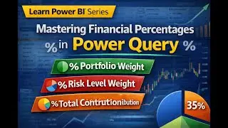 سلسلة تعلم Power BI &ndash; التحليل الاحترافي للنِسَب في Power Query &ndash; أحمد سمير