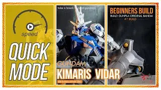 Beginners Build Gundam - KIMARIS VIDAR HG (ASW G 66) Build #7 (QUICK MODE)