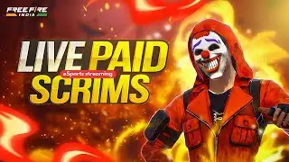 BATTLE ROYALE 💪 PAID SCRIM LIVE SHOWDOWN | CASTING BY VX GAMING