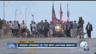 Lantana Bridge open 4 months early