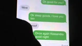 iOS 7 - Messages On iPhone 5