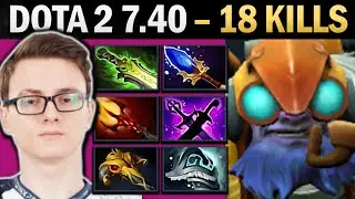 Тинкер на миду с 18 убийствами и Шивой — геймплей Dota.