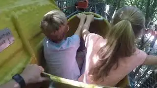 Man Powered Amusement Park!! Ai Pioppi with the kids!! Fun!