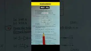 Semiconductor #neet #pyq #mcq #aiims #ytshorts #shorts #selfstudy #neetmotivation #test #biology