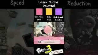 Side Order Laser Dualies! #splatoon3 #splatoon3sideorder #スプラトゥーン3