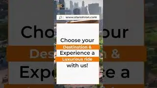 Discover the luxury of seamless rides across Dubai with Star Omran!  #youtube #uae #staromran
