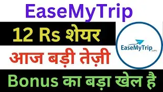 EaseMyTrip Latest News | EaseMyTrip Share News | Easy Trip Breaking News | Travel Stocks India