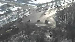 ДТП на Запорожском шоссе 05 03 2011 ДТП! Авария! Видеорегистратор
