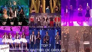 Top 7 The X Factor UK Groups (One Direction, Little Mix, Rak-Su, ect)