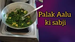 Priyanka Home Kitchen is live Aalu Palak ki sabji