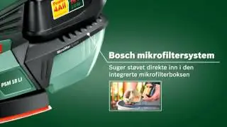 Batteridrevet bajonettsag PSA 18 LI: Den batteridrevne bajonettsagen PSA 18 LI for alle raske kutt